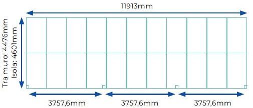 Pergola fotovoltaica 10 KW configurazione a Pergola fotovoltaica 10 KW configurazione a