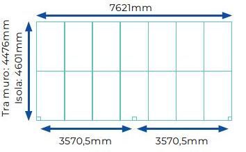 Pergola fotovoltaica 6 KW configurazione a Pergola fotovoltaica 6 KW configurazione a