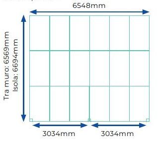 Pergola fotovoltaica 8 KW configurazione b Pergola fotovoltaica 8 KW configurazione b