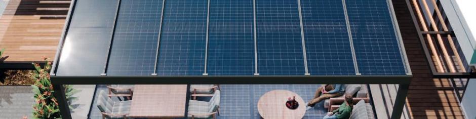 Pergola fotovoltaica